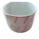 Bol, pot en céramique bleue