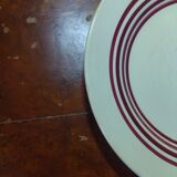 Assiettes fleuries Gien