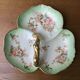 trilobed porcelain dish Limoges