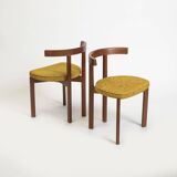 Ensemble de 5 chaises à repas en teck par Inger Klingenberg pour France & Søn, Danemark