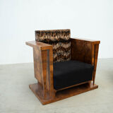 Set of two Art Deco lounge chairs