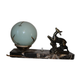 Old table lamp or vintage art deco nightlight