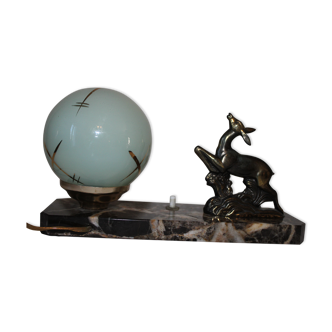 Old table lamp or vintage art deco nightlight