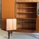 Very beautiful Scandinavian highboard in teak from the 1960s.