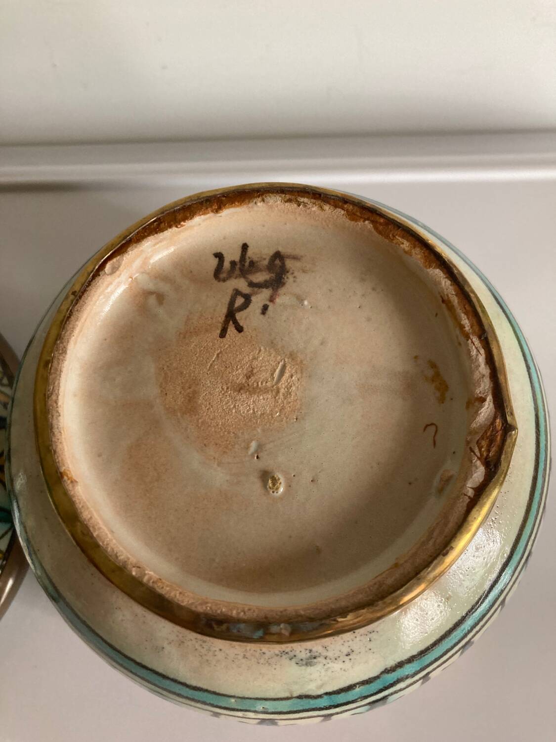 Old Moroccan Jobbana pottery