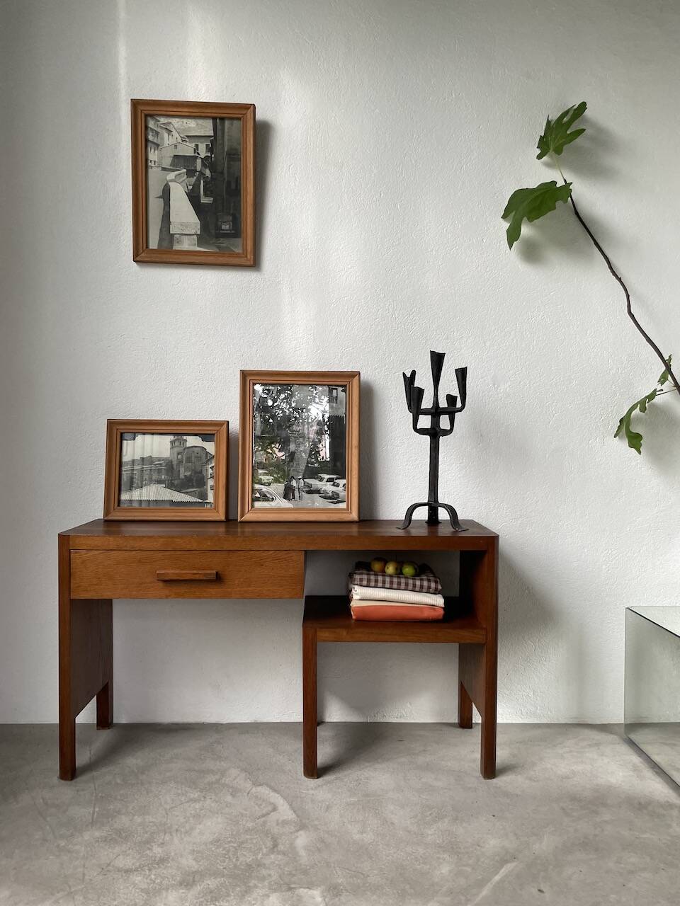 Set de trois photos noir et blanc 1950
