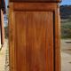 solid walnut wardrobe in Louis XV style