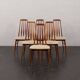Danish Rosewood Eva Dining Chairs by Niels Koefoed for Koefoeds Hornslet