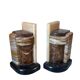 Art Deco pair of onyx bookends