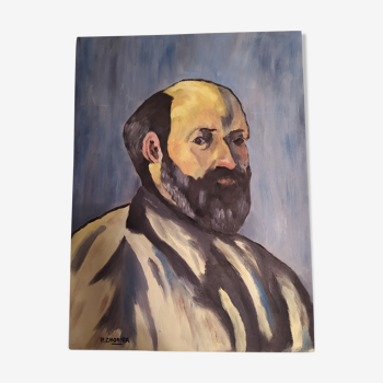 Portrait de Paul Cezanne
