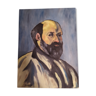 Portrait de Paul Cezanne