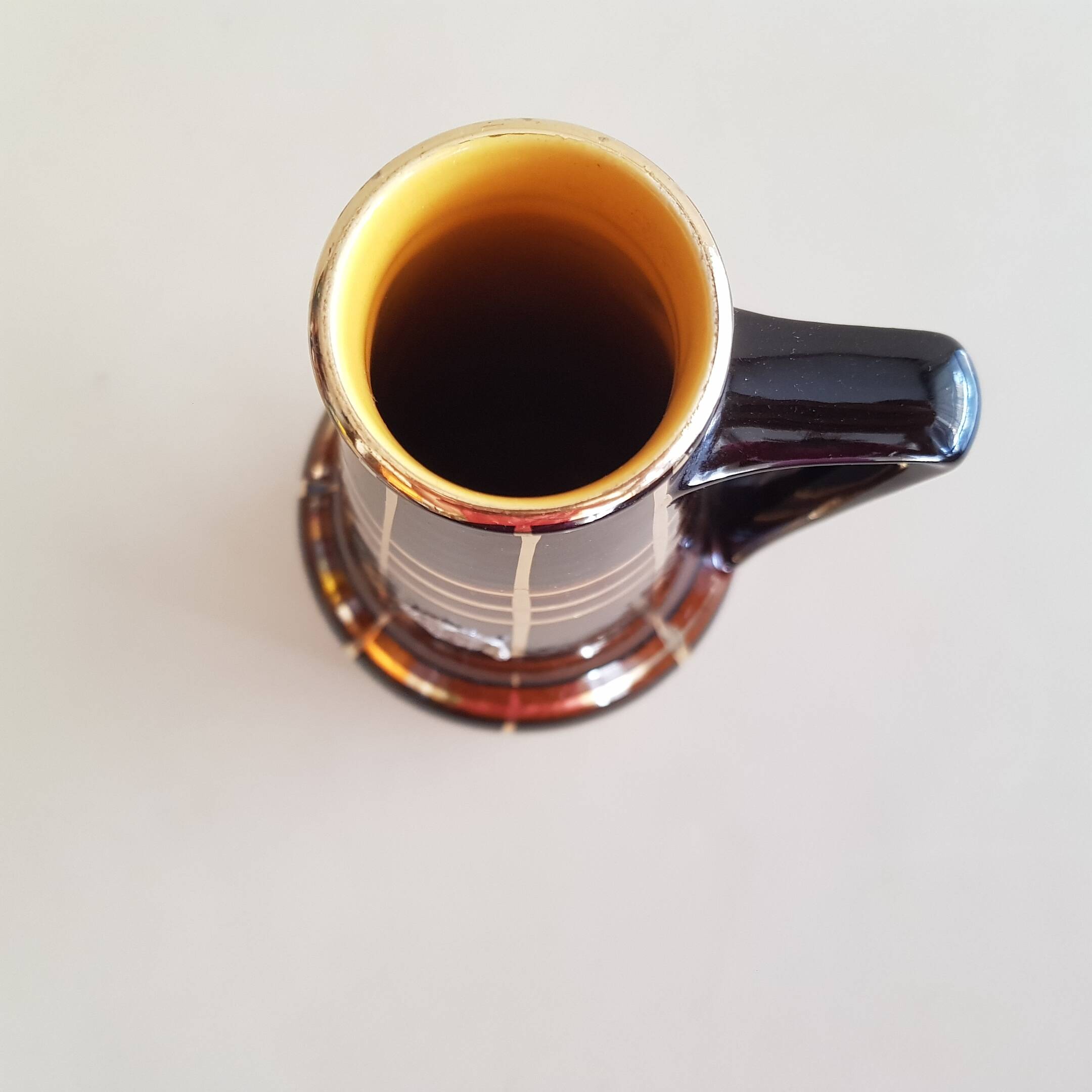 DB HOHR Germany vintage ceramic carafe pitcher