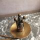 Brass chandelier - crowns - year 50