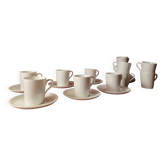 Stig Lindberg, 10 porcelain espresso cups from Gustavsberg, Scandinavian Modern.