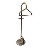 Vintage marble and gold metal valet