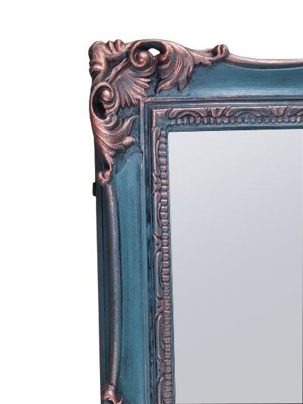 Rectangular mirror circa 1920 - 93x74cm