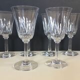 Verres en cristal Saint-Louis