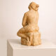 Sculpture en terre cuite – Femme nue assise 1980