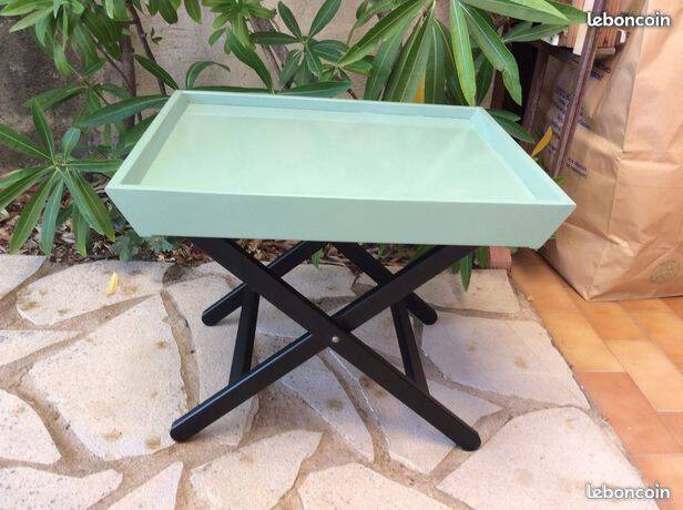 Vintage folding coffee table.