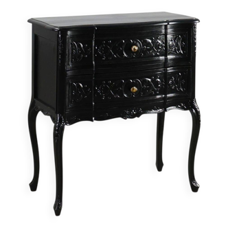 20th Century French Louis XV Style Chest of Drawers in Carved Wood