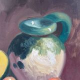 Pitcher and melon painting