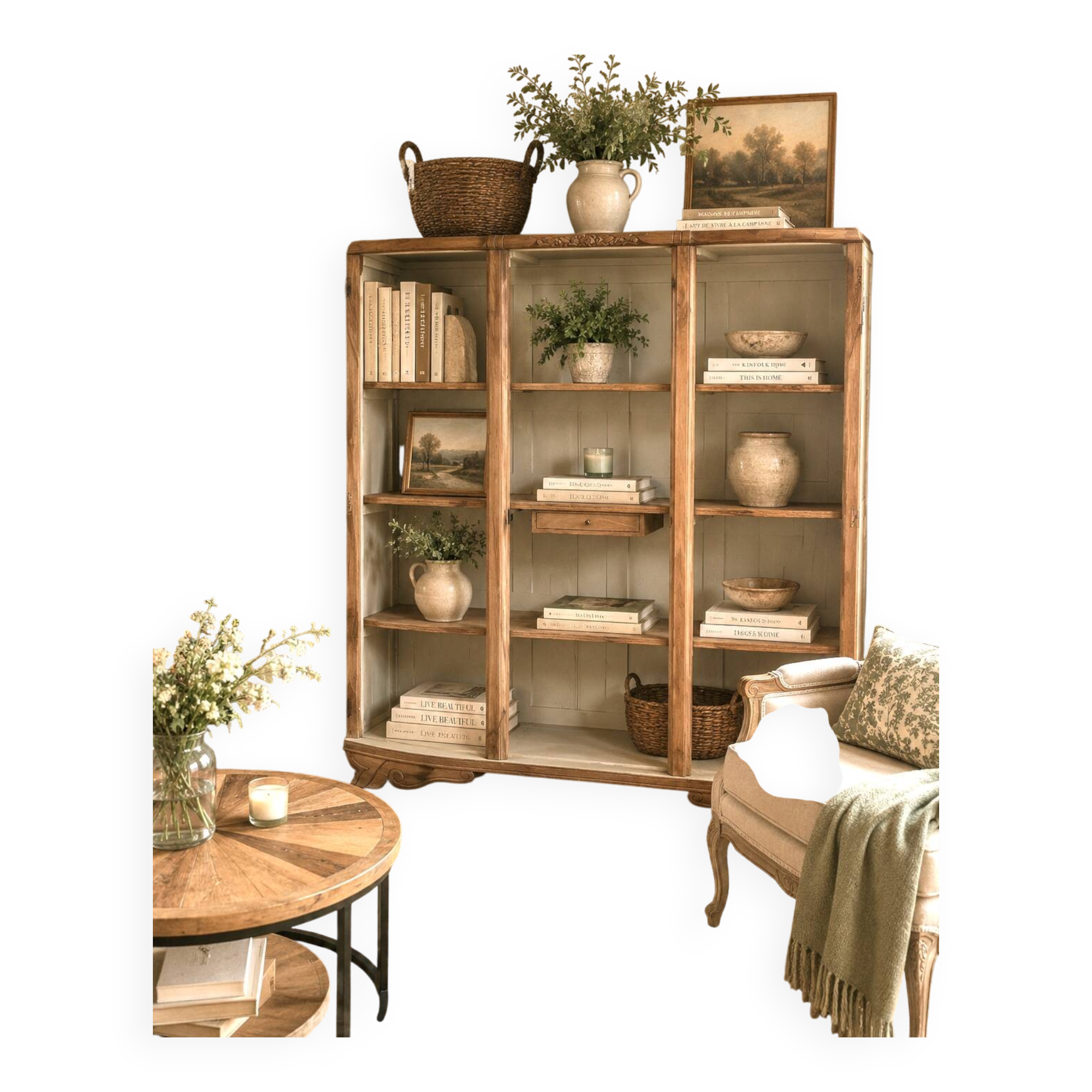 Library cupboard