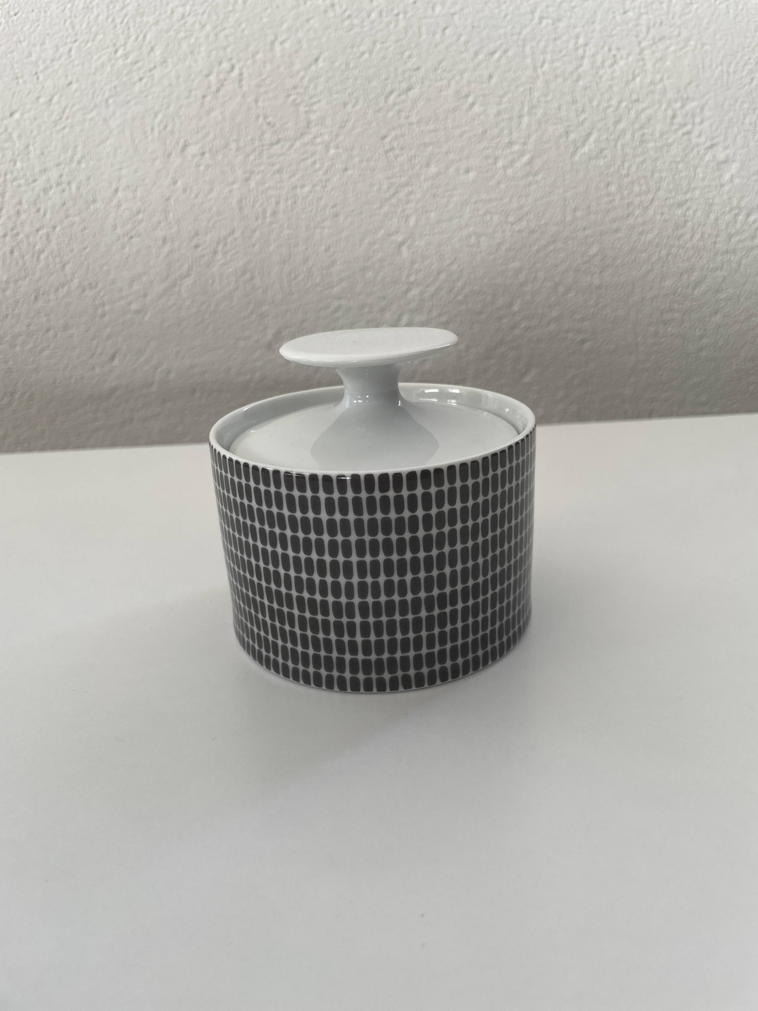 Medaillon Onyx tea set by Theo Baumann and Richard Scharrer for Thomas
