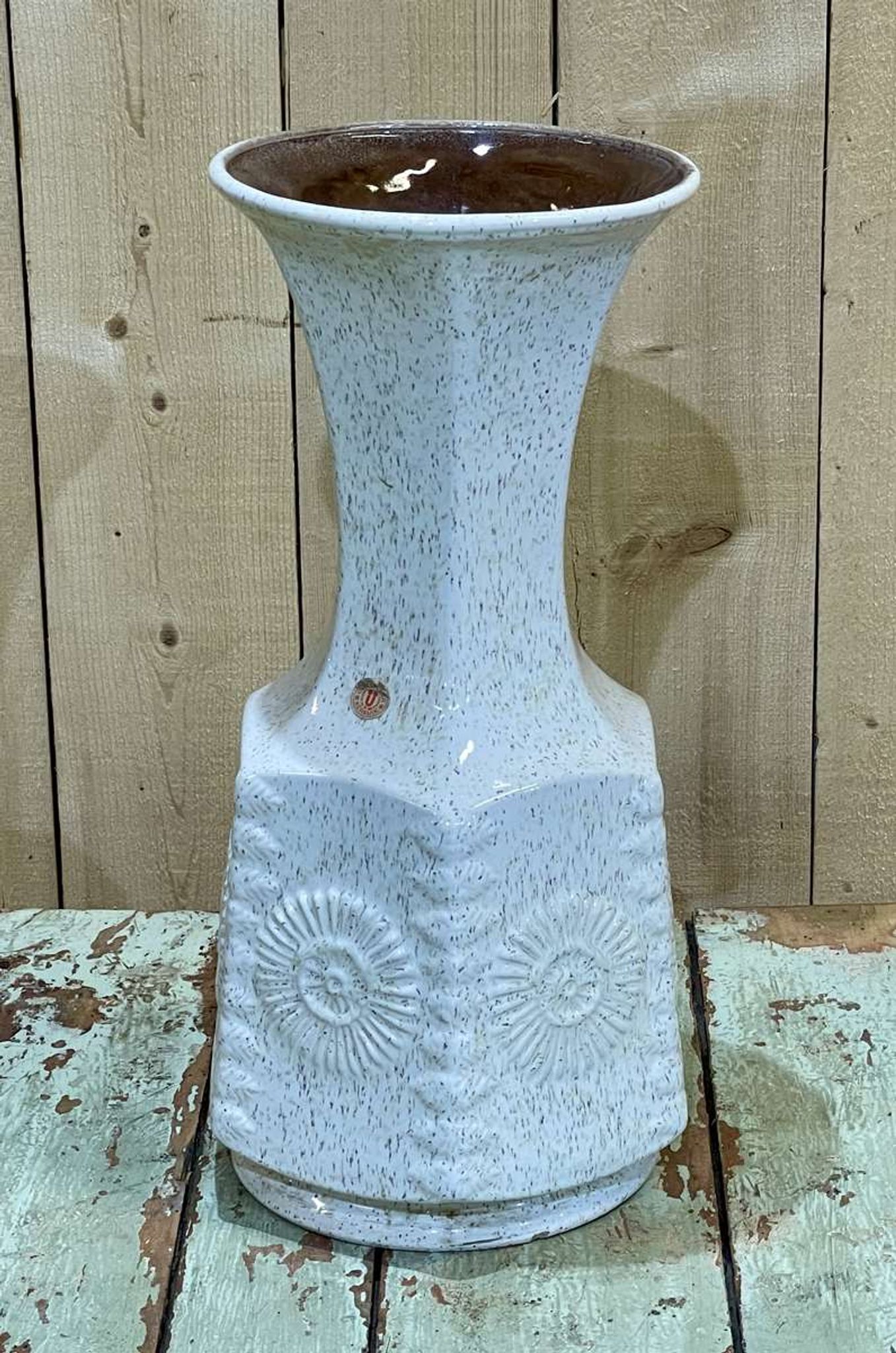 Vase of the 70s in German ceramic