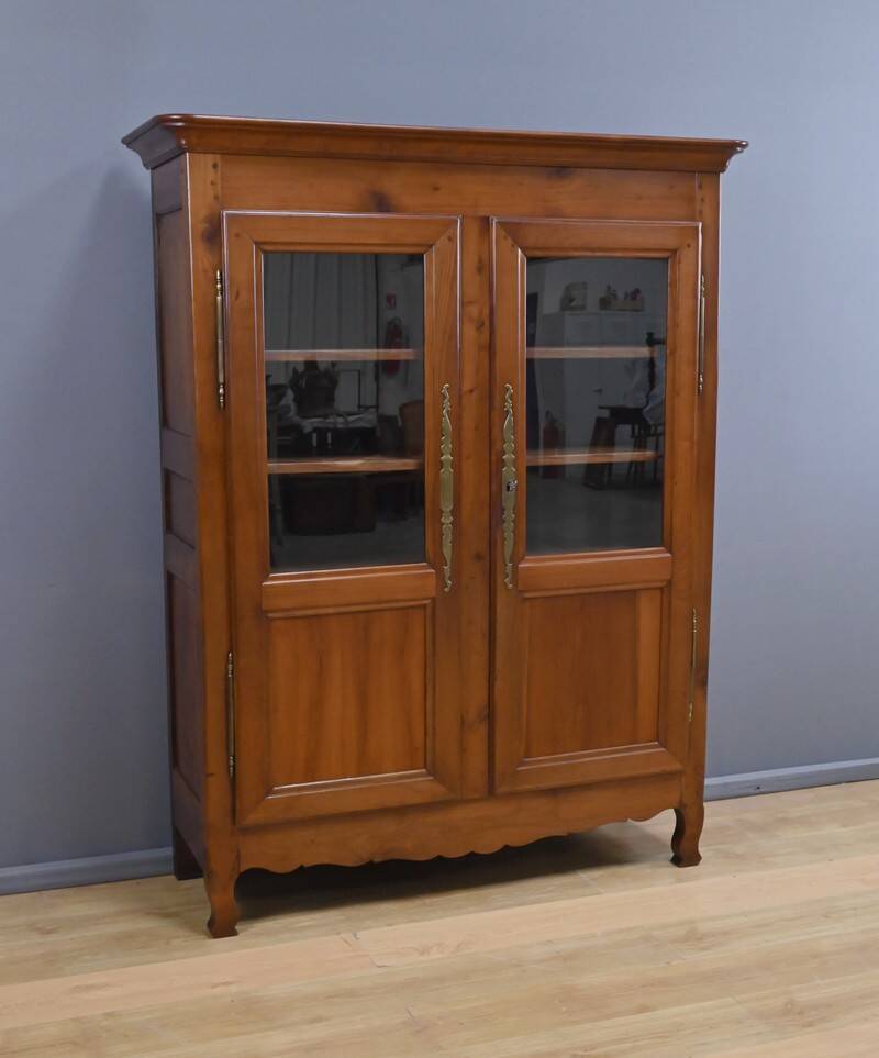 Library of the Loire Valley in cherry wood – 2nd part 19th century
