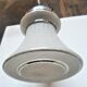 Sixties frosted glass hanging lamp