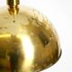 Original Florian Schulz brass pendant lamp | Model "Posa" | 1970s
