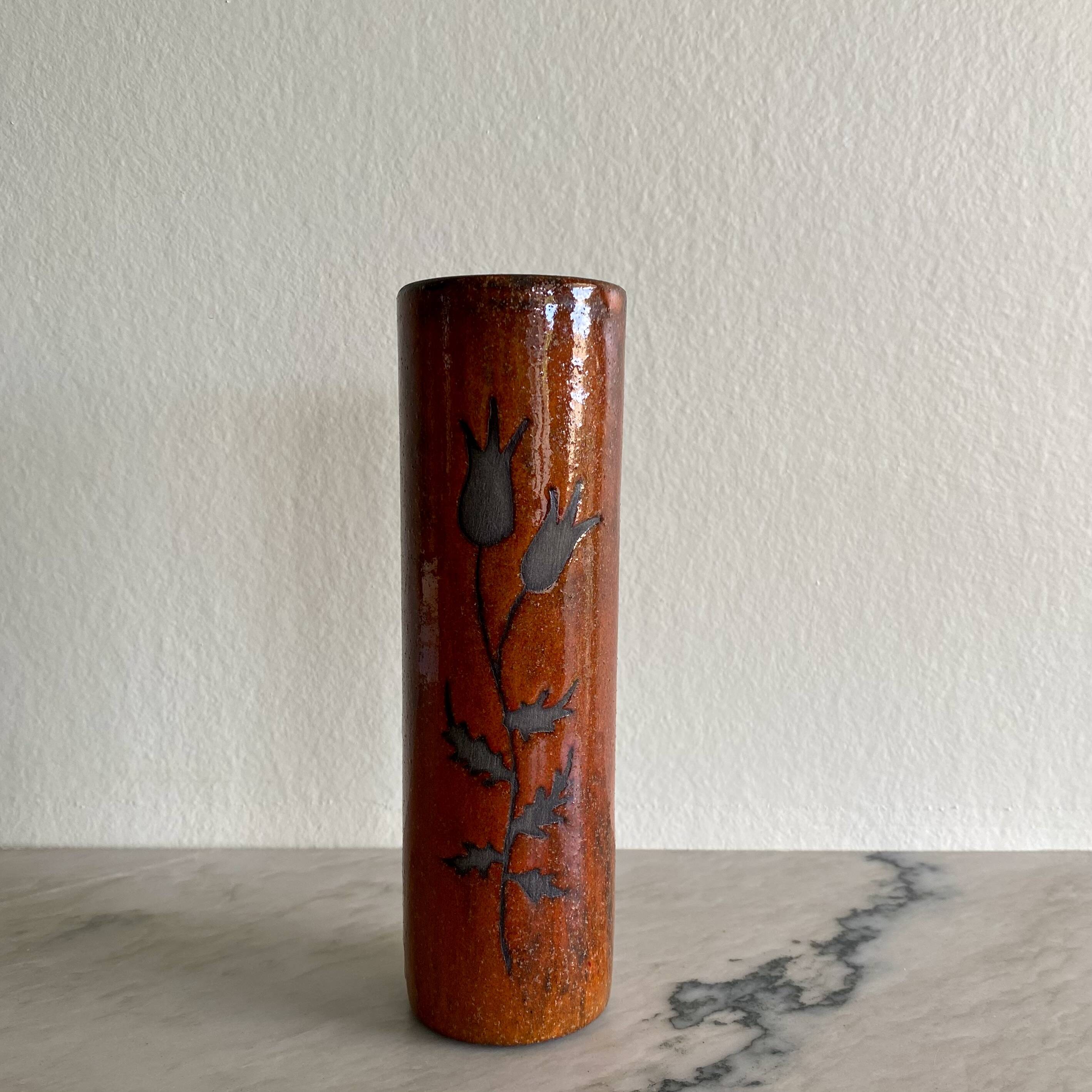 Kings of Majorca stoneware vase