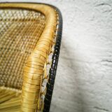Buri palm armchair