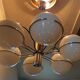 Italian Targetti Sankey chandelier from the 70s