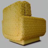 Design Armchair - lacquer and fabric