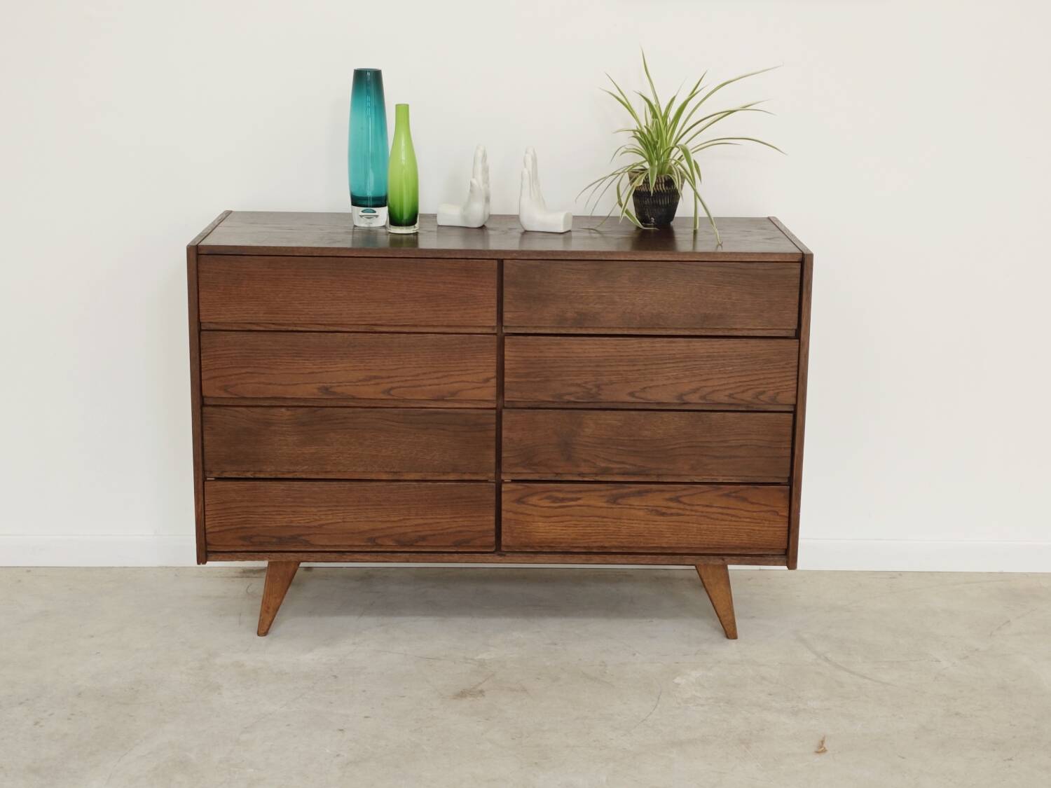 Commode / Buffet U 453 Dark Oak Jiri Jiroutek for Interior Prague 60s