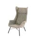 Vintage wingback lounge armchair by Miroslav Navrátil for TON, 1960s