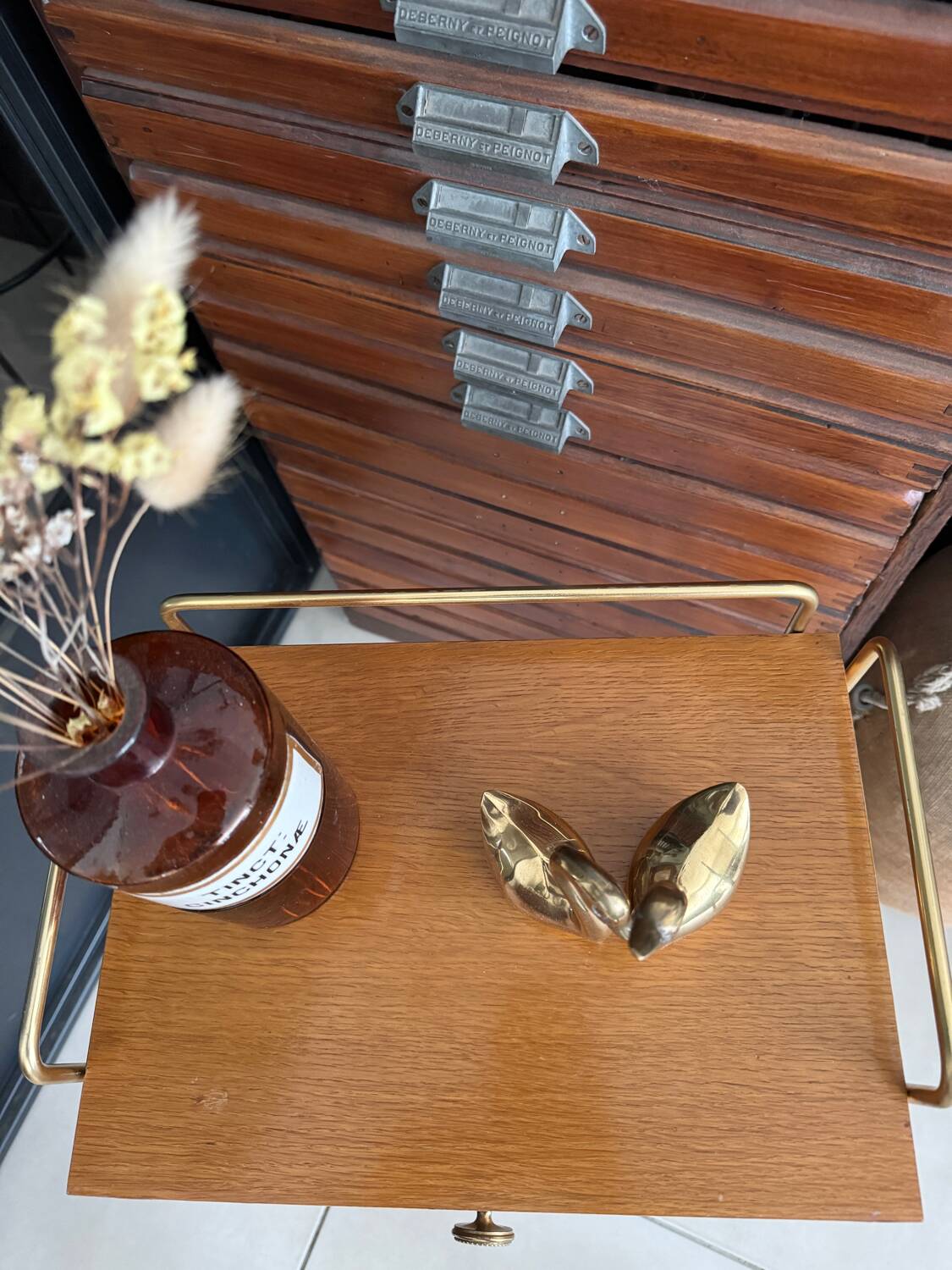 Vintage sofa or bedside table