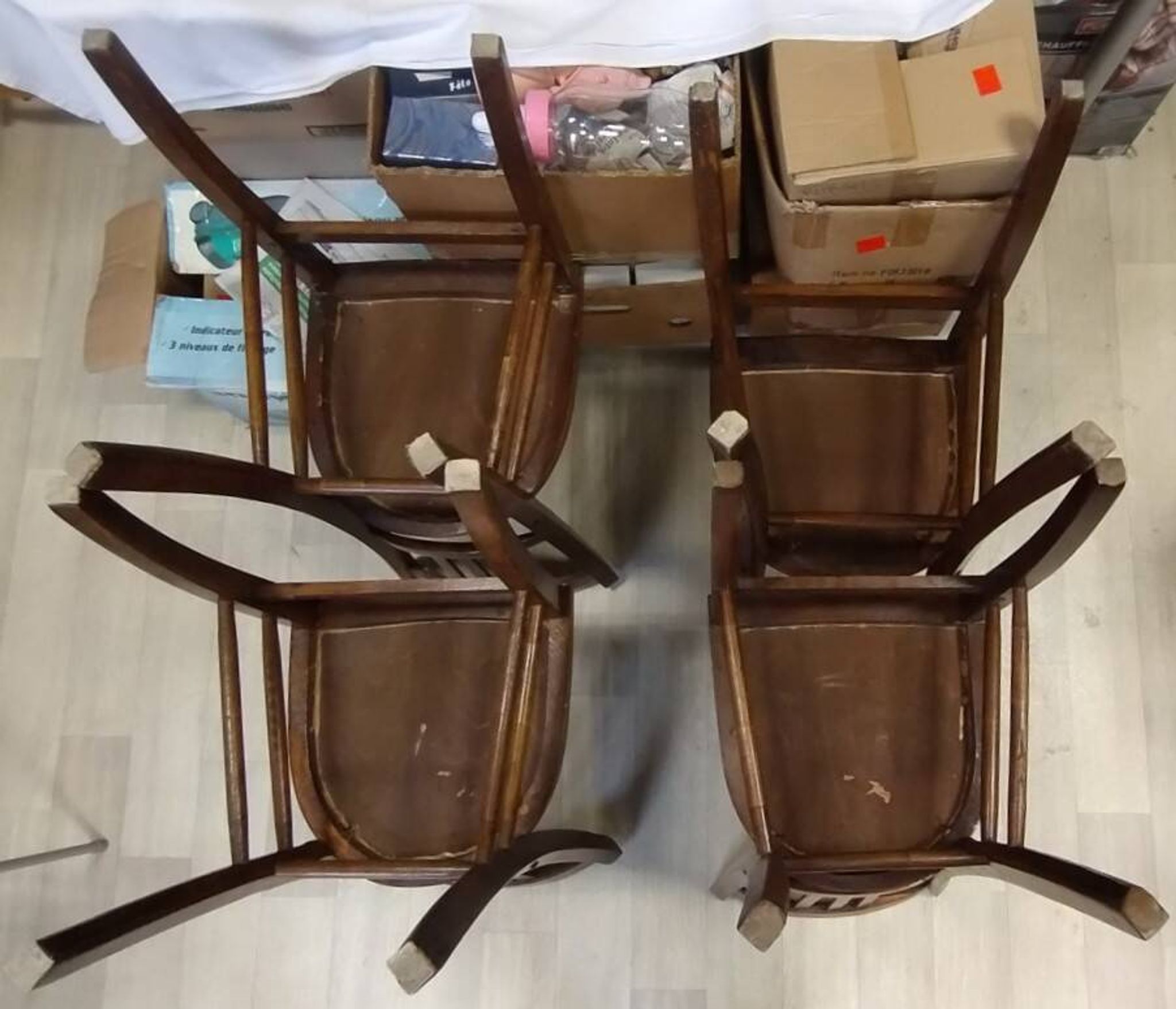 Set of 4 bistro chairs