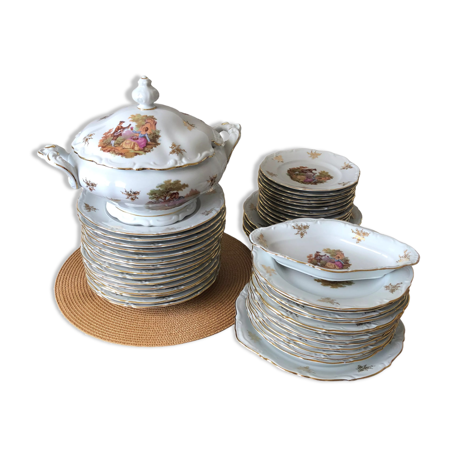 Table service, 48 pieces