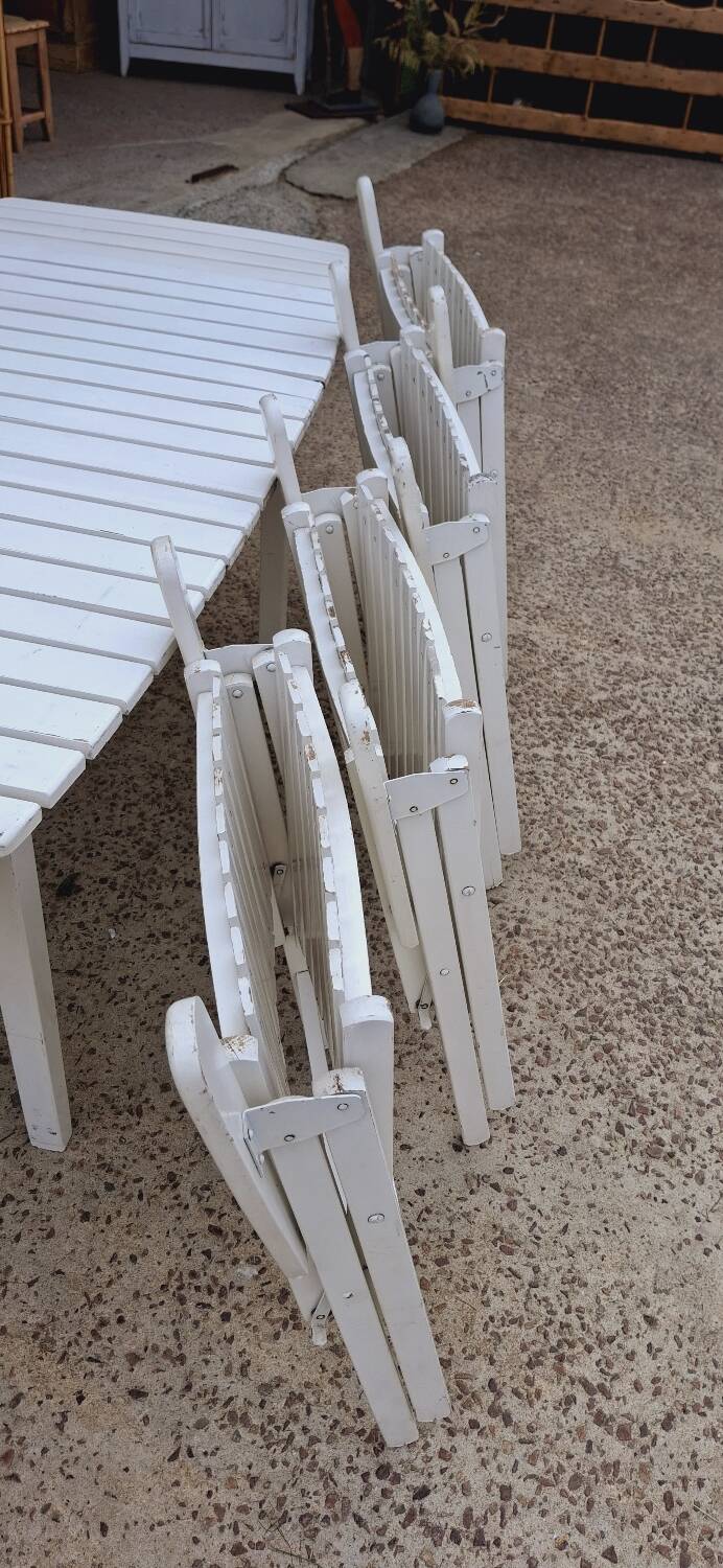 Antique garden furniture