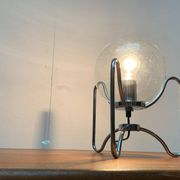 Mid-century space age tripod globe table lamp, 1960s