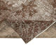 Handmade rustic anatolian 1980s 192 cm x 332 cm brown rug