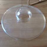 Vintage Bodum glass and rattan vegetable