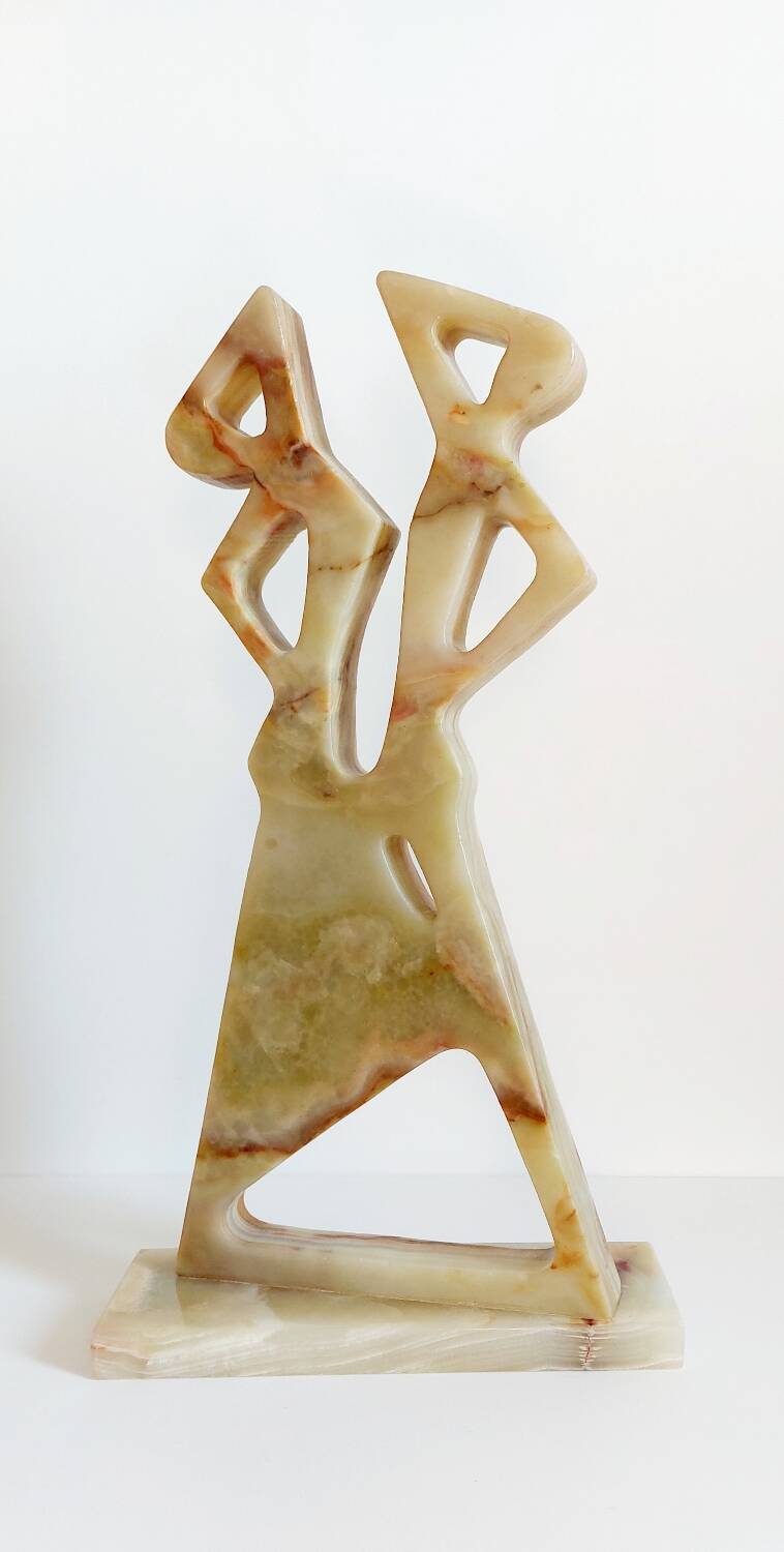 Vintage alabaster sculpture