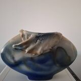 Ceramic vase with glazes