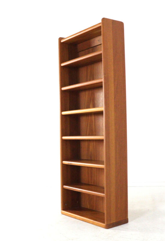 Compact open teak cabinet - danish design