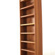 Compact open teak cabinet - danish design