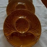 Assiettes Gien à artichauts