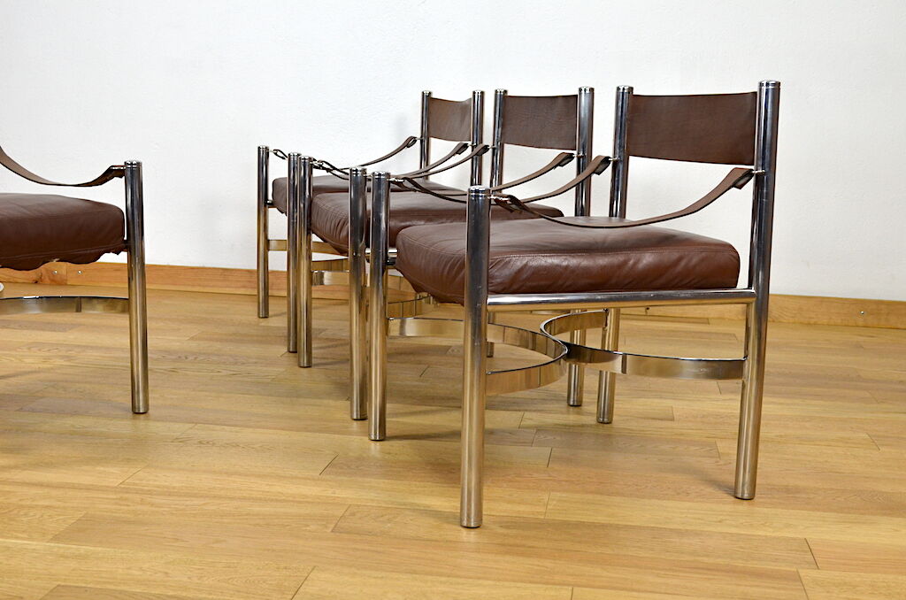 Pair of Vintage Armchairs Edition Dada Industrial Design, Italy 1970